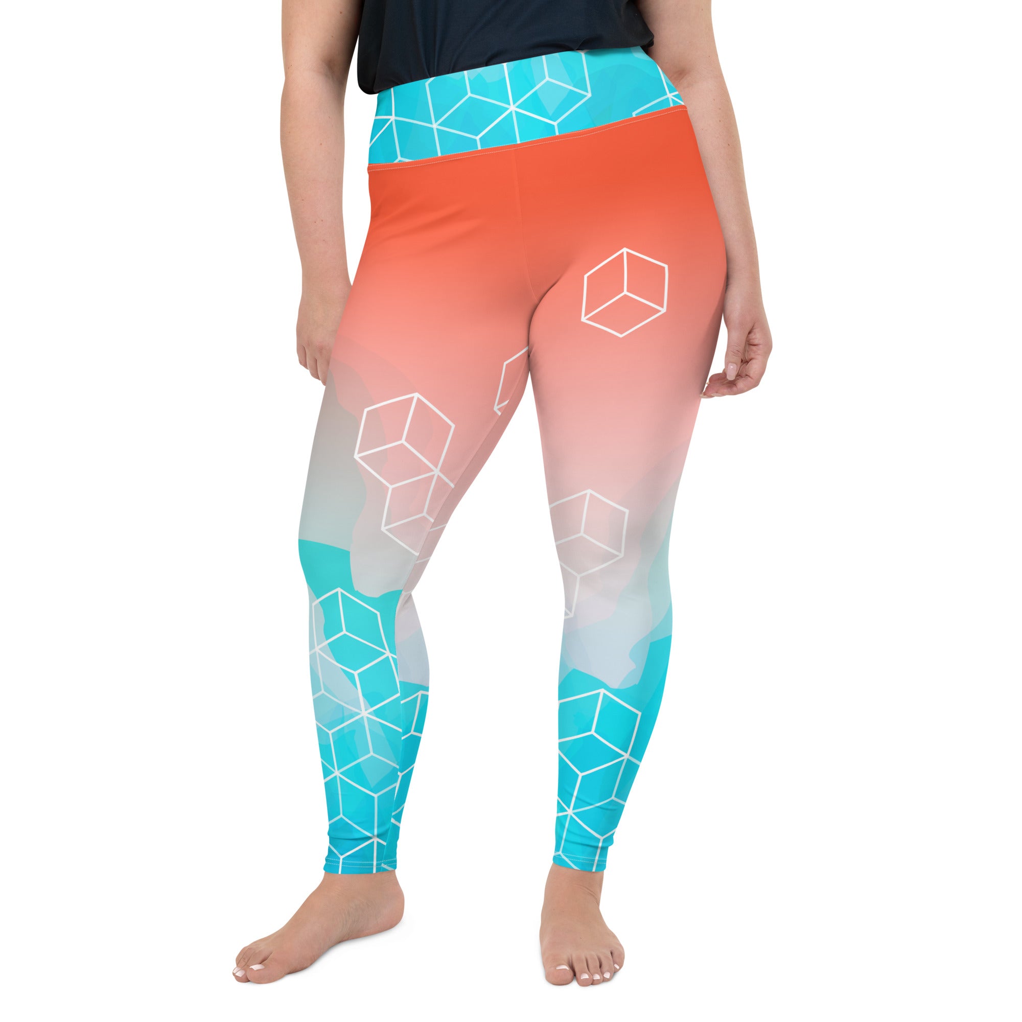 Fire & Ice Leggings | Plus Size